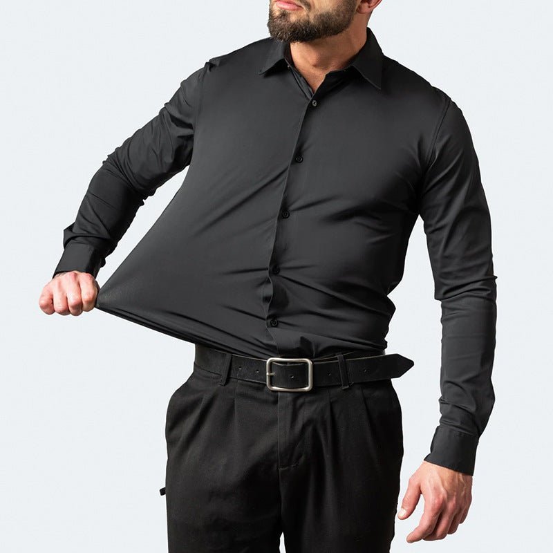 Cross-Border Four-Way Stretch Shirt Men's Shirt Wrinkle-Free and Anti-Wrinkle Amazon Export Thin Cardigan Long-Sleeved Shirt for Men - F.MarketThis product is a cross-border european size (please select the size according to the size chart on the details page) / 40/XSF.Market40/XSCross-Border Four-Way Stretch Shirt Men's Shirt Wrinkle-Free and Anti-Wrinkle Amazon Export Thin Cardigan Long-Sleeved Shirt for MenCross-Border Four-Way Stretch Shirt Men's Shirt Wrinkle-Free and Anti-Wrinkle Amazon Ex