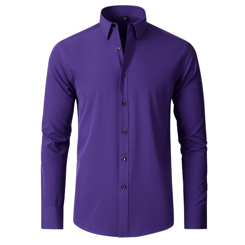Cross-Border Four-Way Stretch Shirt Men's Shirt Wrinkle-Free and Anti-Wrinkle Amazon Export Thin Cardigan Long-Sleeved Shirt for Men - F.MarketThis product is a cross-border european size (please select the size according to the size chart on the details page) / 40/XSF.Market40/XSCross-Border Four-Way Stretch Shirt Men's Shirt Wrinkle-Free and Anti-Wrinkle Amazon Export Thin Cardigan Long-Sleeved Shirt for MenCross-Border Four-Way Stretch Shirt Men's Shirt Wrinkle-Free and Anti-Wrinkle Amazon Ex