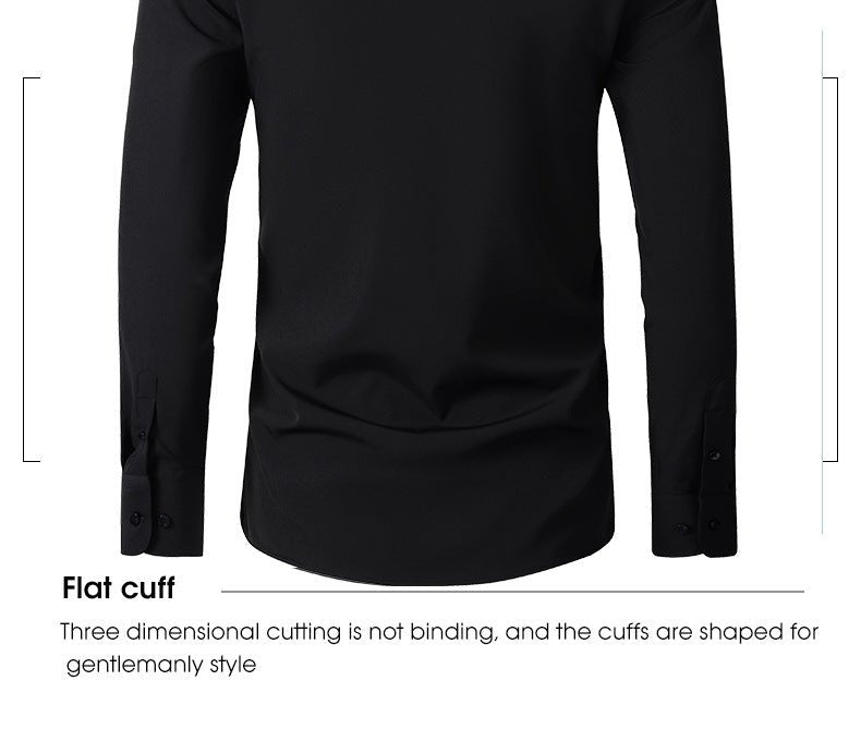 Cross-Border Four-Way Stretch Shirt Men's Shirt Wrinkle-Free and Anti-Wrinkle Amazon Export Thin Cardigan Long-Sleeved Shirt for Men - F.MarketThis product is a cross-border european size (please select the size according to the size chart on the details page) / 40/XSF.Market40/XSCross-Border Four-Way Stretch Shirt Men's Shirt Wrinkle-Free and Anti-Wrinkle Amazon Export Thin Cardigan Long-Sleeved Shirt for MenCross-Border Four-Way Stretch Shirt Men's Shirt Wrinkle-Free and Anti-Wrinkle Amazon Ex