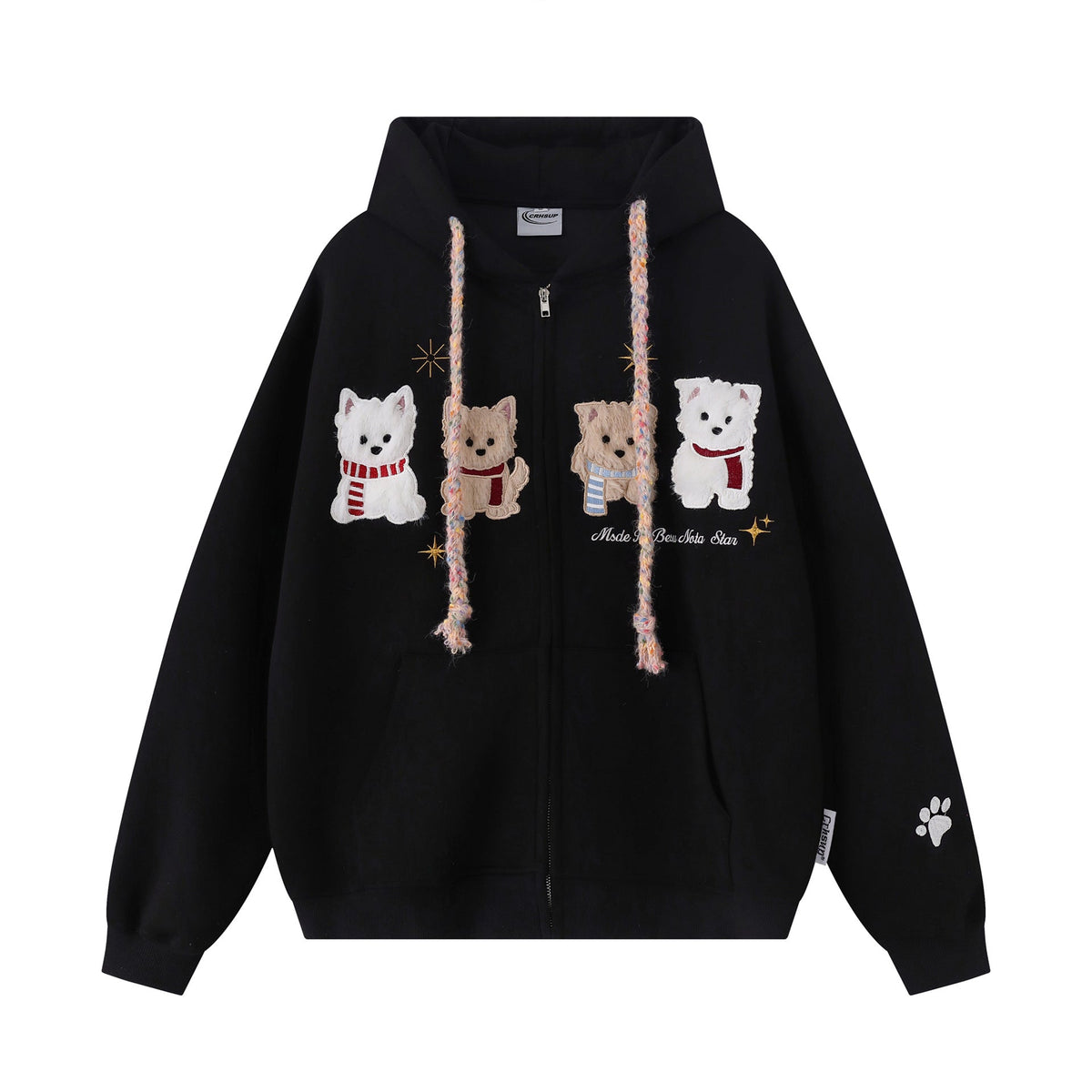 Dog patch embroidery cardigan sweatshirt - F.Market28F8FF1CBAA9409EA5036ED9C048FB4BeproloSDog patch embroidery cardigan sweatshirtDog patch embroidery cardigan sweatshirt