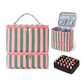 Double Layer Nail Polish & Essential Oils Storage Bag, Portable 30-Compartment Nail Care Kit, Manicure Tools Organizer Case - F.MarketD2531F00737B440E8608576D60C233FEeproloDouble Layer Nail Polish & Essential Oils Storage Bag, Portable 30-Compartment Nail Care Kit, Manicure Tools Organizer CaseDouble Layer Nail Polish & Essential Oils Storage Bag, Portable 30-Compartment Nail Care Kit, Manicure Tools Organizer Case