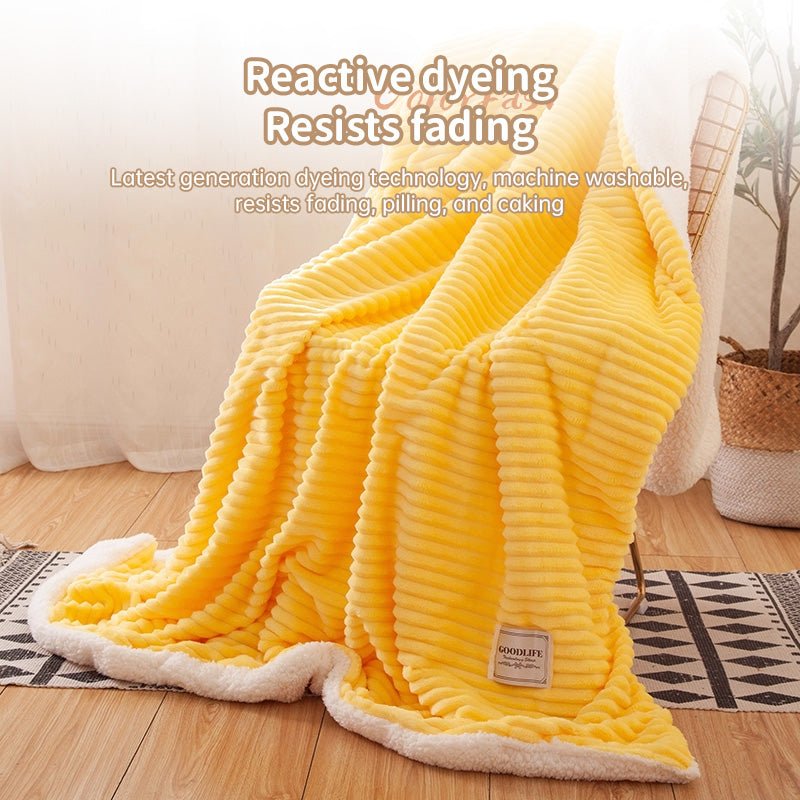 Double-Layer Polar Blanket (Autumn/Winter) – Thick Warm Soft Fleece for Office Naps, Sofa Beds - F.Market1A0E0351EB1D49A98B3A842410DEFACFeprolo100*150cmDouble-Layer Polar Blanket (Autumn/Winter) – Thick Warm Soft Fleece for Office Naps, Sofa BedsDouble-Layer Polar Blanket (Autumn/Winter) – Thick Warm Soft Fleece for Office Naps, Sofa Beds