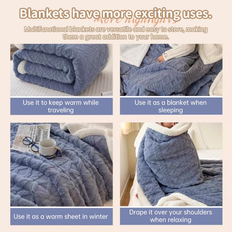Double-Layer Polar Blanket (Autumn/Winter) – Thick Warm Soft Fleece for Office Naps, Sofa Beds - F.Market1A0E0351EB1D49A98B3A842410DEFACFeprolo100*150cmDouble-Layer Polar Blanket (Autumn/Winter) – Thick Warm Soft Fleece for Office Naps, Sofa BedsDouble-Layer Polar Blanket (Autumn/Winter) – Thick Warm Soft Fleece for Office Naps, Sofa Beds