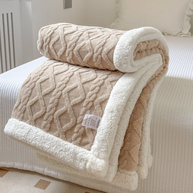 Double-Layer Polar Blanket (Autumn/Winter) – Thick Warm Soft Fleece for Office Naps, Sofa Beds - F.Market13742AF10B2A4407A9DBE0F8ACA0C0B7eprolo100*150cmDouble-Layer Polar Blanket (Autumn/Winter) – Thick Warm Soft Fleece for Office Naps, Sofa BedsDouble-Layer Polar Blanket (Autumn/Winter) – Thick Warm Soft Fleece for Office Naps, Sofa Beds