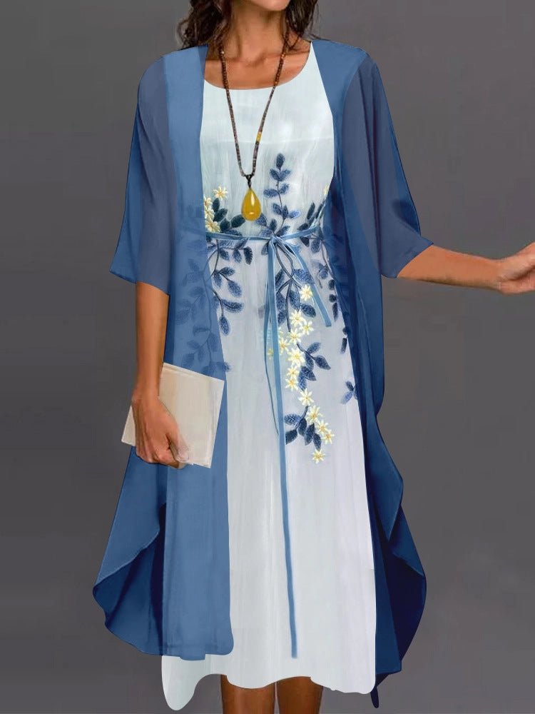 Elegant Lace Chiffon Dress Set - F.Market6F2863628E27429EBB9BCC58B9E30AB5eproloMElegant Lace Chiffon Dress SetElegant Lace Chiffon Dress Set