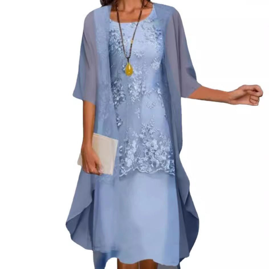 Elegant Lace Chiffon Dress Set - F.Market438D798B29D14E5DB4C67D72CAC07837eproloMElegant Lace Chiffon Dress SetElegant Lace Chiffon Dress Set