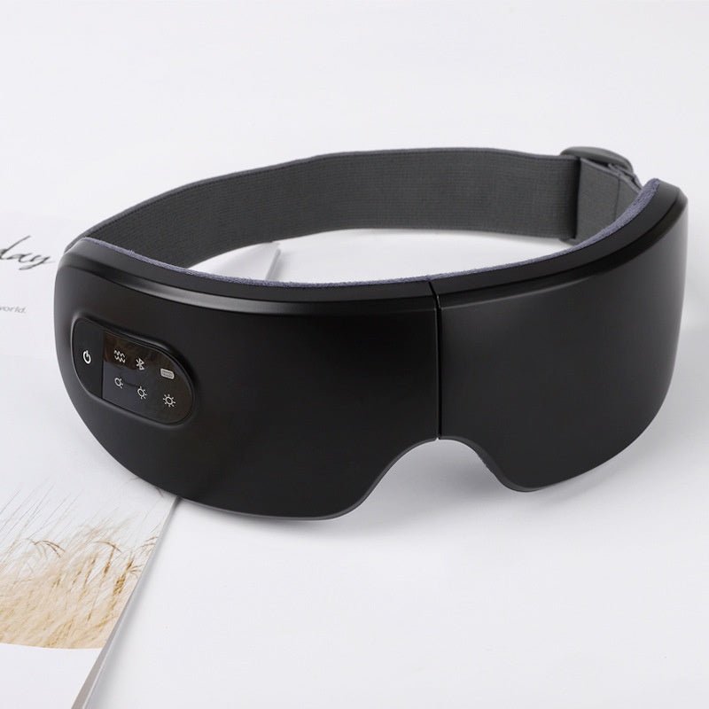 Eye Massage Device with Heat Therapy and Vibration, Foldable Rechargeable Eye Mask for Home Use - F.MarketD18C6F0B572C4538A33B368D060F16AAeproloFour level heat and vibration BluetoothEye Massage Device with Heat Therapy and Vibration, Foldable Rechargeable Eye Mask for Home UseEye Massage Device with Heat Therapy and Vibration, Foldable Rechargeable Eye Mask for Home Use