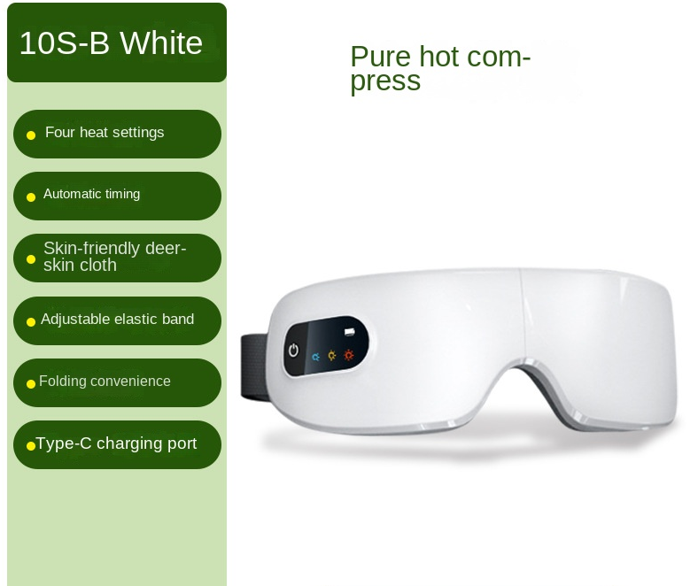 Eye Massage Device with Heat Therapy and Vibration, Foldable Rechargeable Eye Mask for Home Use - F.MarketCDE71EA9B3A14F8E8C4D7503547B66D9eproloFour level pure heat therapyEye Massage Device with Heat Therapy and Vibration, Foldable Rechargeable Eye Mask for Home UseEye Massage Device with Heat Therapy and Vibration, Foldable Rechargeable Eye Mask for Home Use