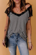 Eyelash V Neck Striped Tank - F.Market4152441_4152443eprolo(US 4-6)SEyelash V Neck Striped TankEyelash V Neck Striped Tank