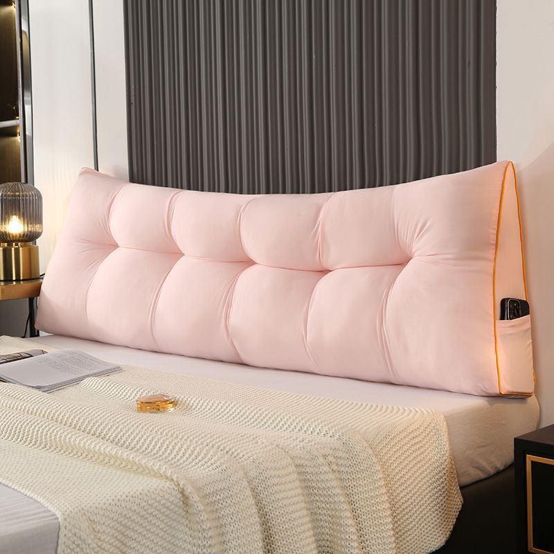 Fluffy Warm Feather-Cotton Backrest - Classic Solid Brushed Triangular Bed Cushion - F.MarketB9D3EF5E46D64764928ECDA296DC19BCeproloLength 60cm * Width 50cmFluffy Warm Feather-Cotton Backrest - Classic Solid Brushed Triangular Bed CushionFluffy Warm Feather-Cotton Backrest - Classic Solid Brushed Triangular Bed Cushion