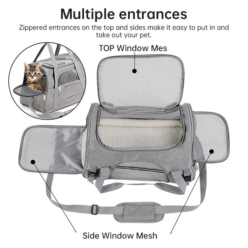 Foldable & Expandable Pet Carrier Bag - Mesh Breathable Cat/Dog Travel Bag, Convertible Crossbody Handbag for Small Pets - F.MarketDBE1DF80532B4A95A28433B8C79B9D8FeproloFoldable & Expandable Pet Carrier Bag - Mesh Breathable Cat/Dog Travel Bag, Convertible Crossbody Handbag for Small PetsFoldable & Expandable Pet Carrier Bag - Mesh Breathable Cat/Dog Travel Bag, Convertible Crossbody Handbag for Small Pets