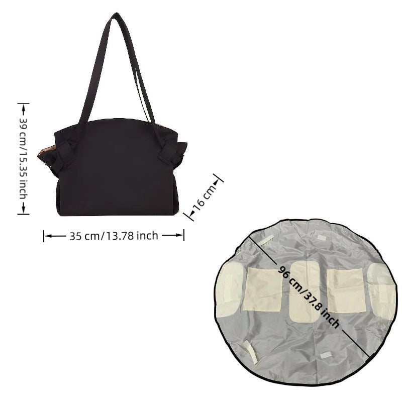 Foldable Travel Duffel Bag + Picnic Blanket - Large Capacity Waterproof Tote for Weekend, Gym & Beach Trips - F.Market0DC6ADB7AF414FB98F3B19506B2782D4eproloFoldable Travel Duffel Bag + Picnic Blanket - Large Capacity Waterproof Tote for Weekend, Gym & Beach TripsFoldable Travel Duffel Bag + Picnic Blanket - Large Capacity Waterproof Tote for Weekend, Gym & Beach Trips