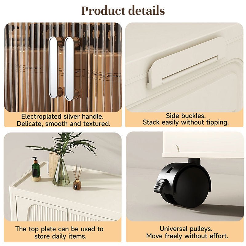 Folding Storage Cabinet with Wheels, 3/4 Tier Stackable Wardrobe Closet Organizer - F.MarketFC65FE8F1DC44DC3B0E668F4559AA2C4eprolo3Folding Storage Cabinet with Wheels, 3/4 Tier Stackable Wardrobe Closet OrganizerFolding Storage Cabinet with Wheels, 3/4 Tier Stackable Wardrobe Closet Organizer