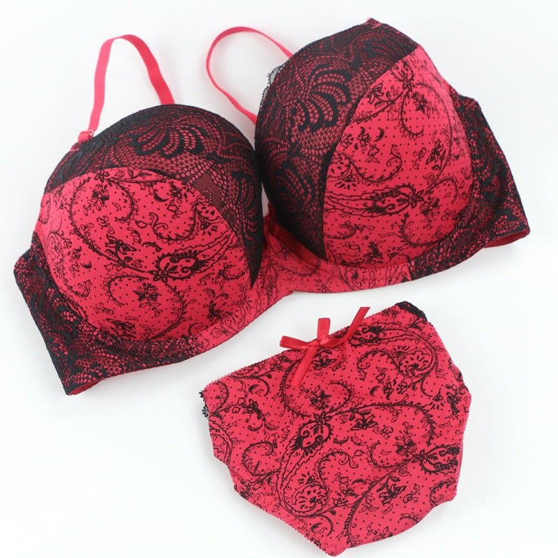 Foreign Trade Large Size Bra Set Printed Lace Intimates Set Dunhuang Amazon Popular Cross-Border Intimates Bra - F.MarketBeige / 75BF.Market75BForeign Trade Large Size Bra Set Printed Lace Intimates Set Dunhuang Amazon Popular Cross-Border Intimates BraForeign Trade Large Size Bra Set Printed Lace Intimates Set Dunhuang Amazon Popular Cross-Border Intimates Bra