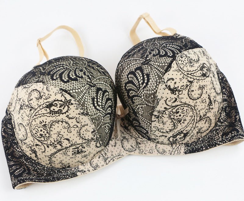 Foreign Trade Large Size Bra Set Printed Lace Intimates Set Dunhuang Amazon Popular Cross-Border Intimates Bra - F.MarketBeige / 75BF.Market75BForeign Trade Large Size Bra Set Printed Lace Intimates Set Dunhuang Amazon Popular Cross-Border Intimates BraForeign Trade Large Size Bra Set Printed Lace Intimates Set Dunhuang Amazon Popular Cross-Border Intimates Bra
