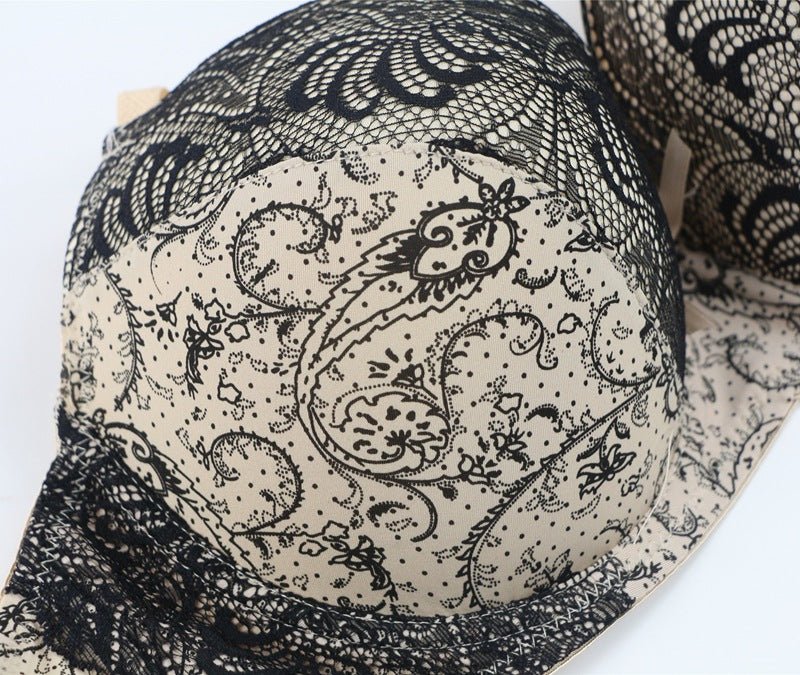 Foreign Trade Large Size Bra Set Printed Lace Intimates Set Dunhuang Amazon Popular Cross-Border Intimates Bra - F.MarketBeige / 75BF.Market75BForeign Trade Large Size Bra Set Printed Lace Intimates Set Dunhuang Amazon Popular Cross-Border Intimates BraForeign Trade Large Size Bra Set Printed Lace Intimates Set Dunhuang Amazon Popular Cross-Border Intimates Bra