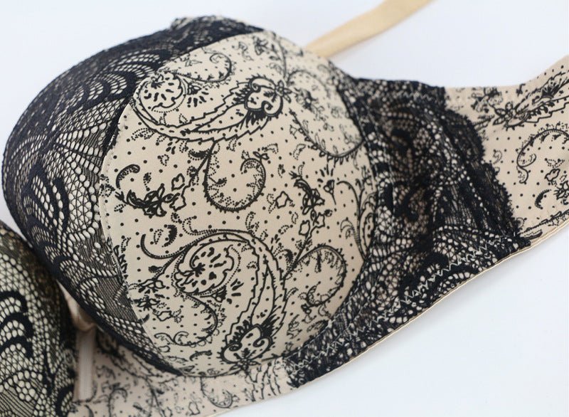 Foreign Trade Large Size Bra Set Printed Lace Intimates Set Dunhuang Amazon Popular Cross-Border Intimates Bra - F.MarketBeige / 75BF.Market75BForeign Trade Large Size Bra Set Printed Lace Intimates Set Dunhuang Amazon Popular Cross-Border Intimates BraForeign Trade Large Size Bra Set Printed Lace Intimates Set Dunhuang Amazon Popular Cross-Border Intimates Bra