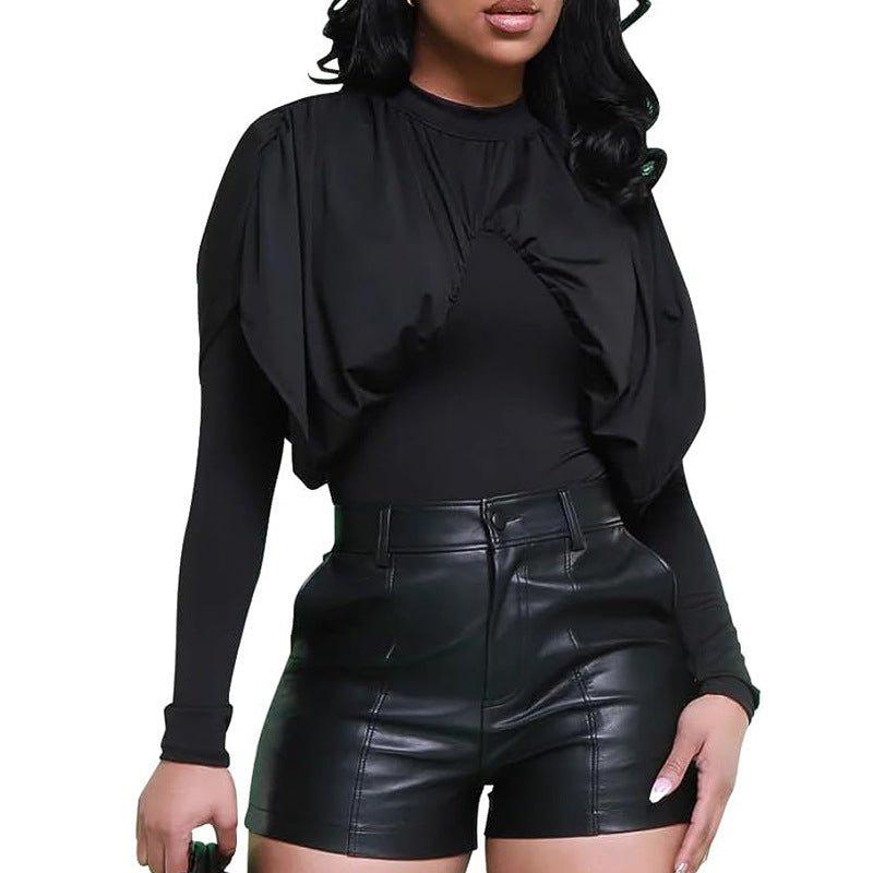 Foreign trade women's autumn new shorts women's fashion PU leather pants Women's European and American fashion tight hip lifting pants in stock - F.MarketBlack (in stock) / SF.MarketSForeign trade women's autumn new shorts women's fashion PU leather pants Women's European and American fashion tight hip lifting pants in stockForeign trade women's autumn new shorts women's fashion PU leather pants Women's European and American fashion tight hip lifting pants in stock