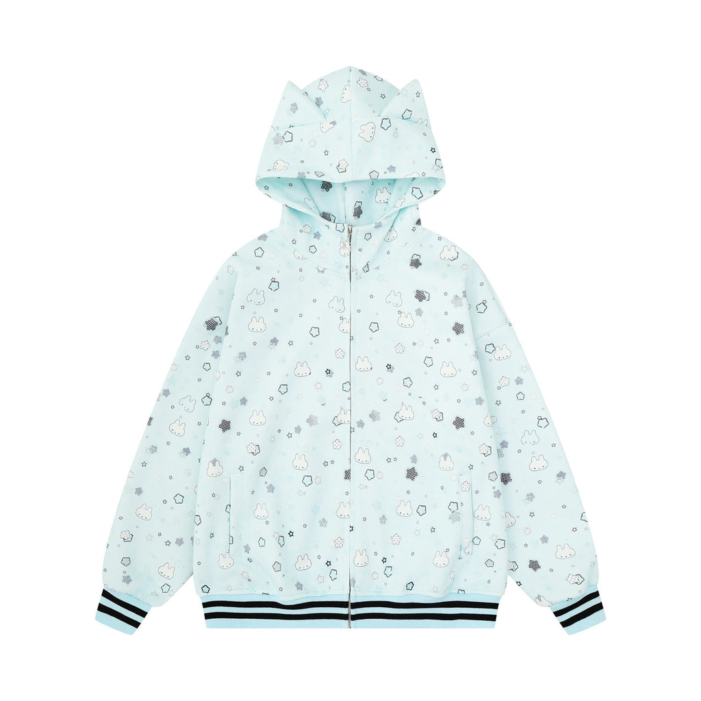 Full printed bunny design hoodie - F.MarketBFA7AD2017784B0D991D83D53683F539eproloSFull printed bunny design hoodieFull printed bunny design hoodie