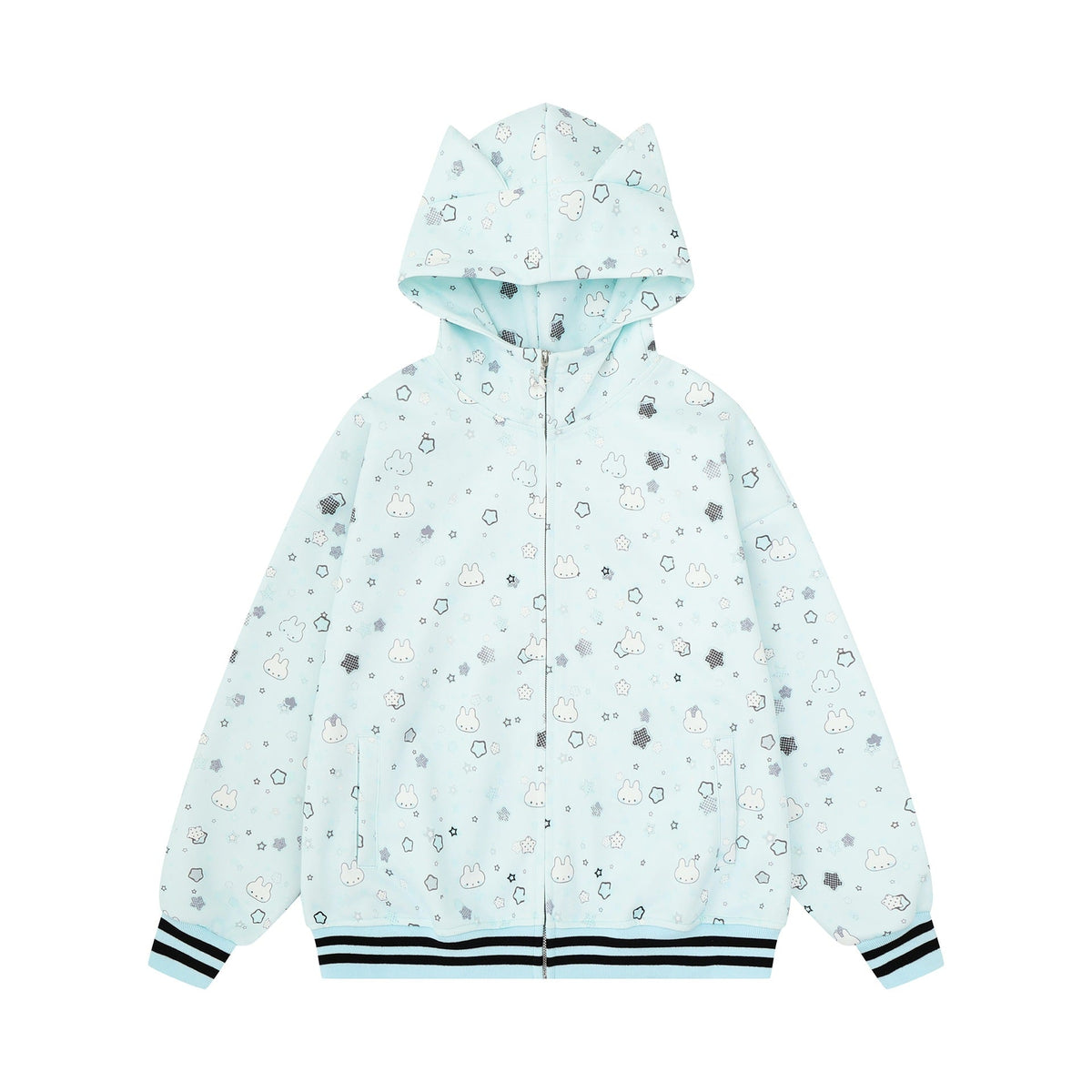 Full printed bunny design hoodie - F.MarketBFA7AD2017784B0D991D83D53683F539eproloSFull printed bunny design hoodieFull printed bunny design hoodie