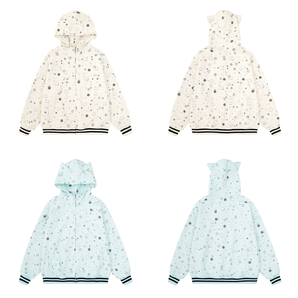 Full printed bunny design hoodie - F.MarketBFA7AD2017784B0D991D83D53683F539eproloSFull printed bunny design hoodieFull printed bunny design hoodie