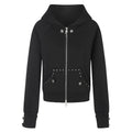 Grey nail style double bag hooded sweatshirt with cross zipper jacket - F.MarketB7F548D8333040BB88D8CC17CE740E8EeproloSGrey nail style double bag hooded sweatshirt with cross zipper jacketGrey nail style double bag hooded sweatshirt with cross zipper jacket