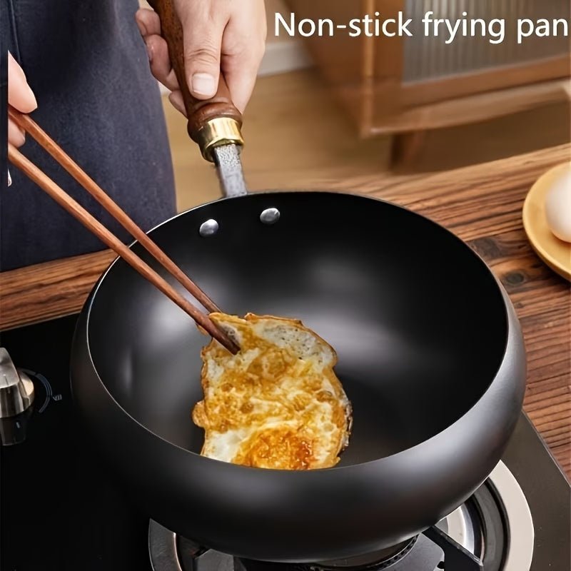 Hand-Forged Iron Wok 24/28cm Uncoated with Wood Lid for Induction Gas - F.Market6167529CFC93413DBA1DDFC8C2C95A6FeproloHand-Forged Iron Wok 24/28cm Uncoated with Wood Lid for Induction GasHand-Forged Iron Wok 24/28cm Uncoated with Wood Lid for Induction Gas