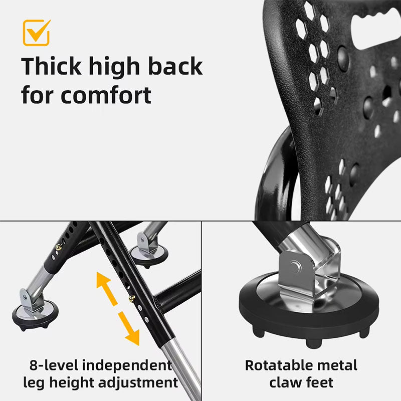 High Back Folding Fishing Chair, Adjustable Legs, Swivel Anti-Slip Feet, Portable Camping Stool for Outdoor, Hiking, Beach - F.Market6AC618A54E8348CFADF254B4DE45274AeproloHigh Back Folding Fishing Chair, Adjustable Legs, Swivel Anti-Slip Feet, Portable Camping Stool for Outdoor, Hiking, BeachHigh Back Folding Fishing Chair, Adjustable Legs, Swivel Anti-Slip Feet, Portable Camping Stool for Outdoor, Hiking, Beach