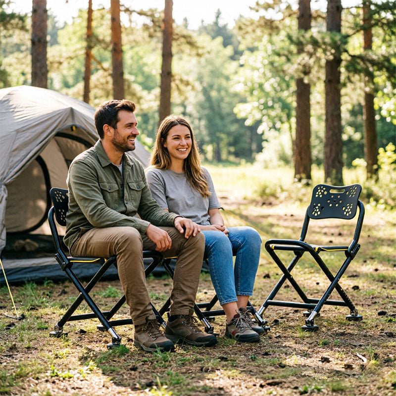 High Back Folding Fishing Chair, Adjustable Legs, Swivel Anti-Slip Feet, Portable Camping Stool for Outdoor, Hiking, Beach - F.Market6AC618A54E8348CFADF254B4DE45274AeproloHigh Back Folding Fishing Chair, Adjustable Legs, Swivel Anti-Slip Feet, Portable Camping Stool for Outdoor, Hiking, BeachHigh Back Folding Fishing Chair, Adjustable Legs, Swivel Anti-Slip Feet, Portable Camping Stool for Outdoor, Hiking, Beach