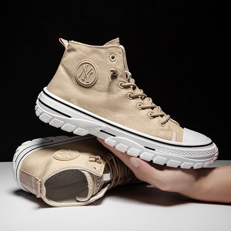 High top canvas shoes Korean style trendy sports and leisure shoes fashionable trendy shoes student board shoes - F.MarketD2F8C8B26F1C4293B8719CE4908A2D6Eeprolo39High top canvas shoes Korean style trendy sports and leisure shoes fashionable trendy shoes student board shoesHigh top canvas shoes Korean style trendy sports and leisure shoes fashionable trendy shoes student board shoes