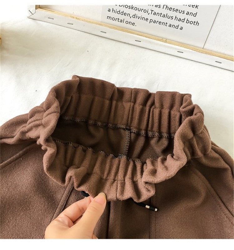High Waist Woolen Shorts Autumn and Winter 2024 New Black Wide Leg Pants Slimming Spring Outwear Loose Casual Boots for Women - F.MarketBlack / MF.MarketMHigh Waist Woolen Shorts Autumn and Winter 2024 New Black Wide Leg Pants Slimming Spring Outwear Loose Casual Boots for WomenHigh Waist Woolen Shorts Autumn and Winter 2024 New Black Wide Leg Pants Slimming Spring Outwear Loose Casual Boots for Women