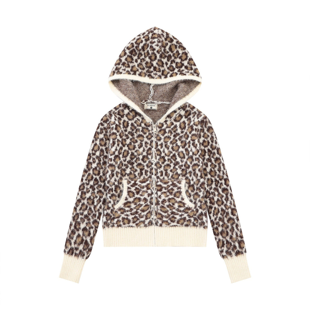 Hooded zipper leopard print sweater - F.Market9BB3F3DCE67E4AB092B7472A3E5B8CDAeproloSHooded zipper leopard print sweaterHooded zipper leopard print sweater