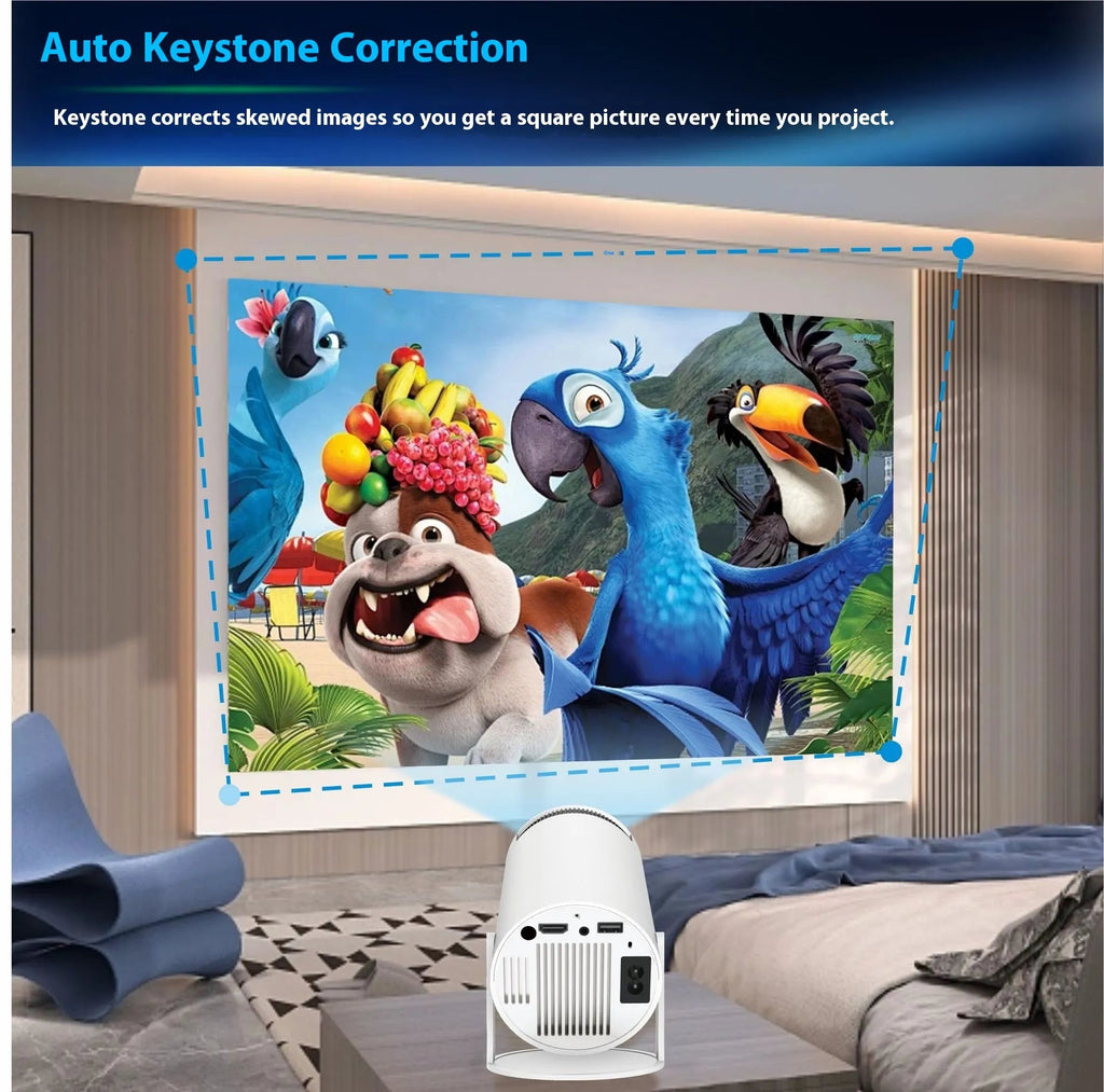 HY300 Pro Projector Home Theater Entertainment Portable Small Projector - F.MarketNMZPWLVBMF.Market(EU) PlugHY300 Pro Projector Home Theater Entertainment Portable Small ProjectorHY300 Pro Projector Home Theater Entertainment Portable Small Projector