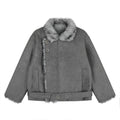 Imitation rabbit fur lapel fur jacket - F.Market27DDFE8F3E6B4974A3F8B63E09D53E8FeproloMImitation rabbit fur lapel fur jacketImitation rabbit fur lapel fur jacket