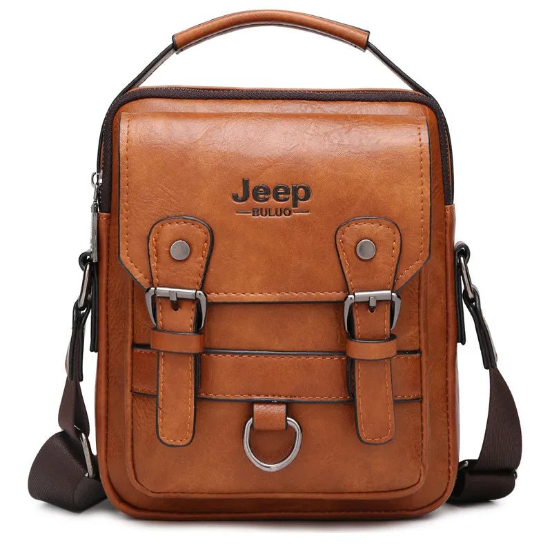 JEEP BULUO Multi-function Business Handbags Men New Man's Shoulder Bag Large Capacity Leather Messenger Bag Crossbody Big Brand - F.Market14:3508521901-KHAKI;200007763:201336100F.MarketChina MainlandJEEP BULUO Multi-function Business Handbags Men New Man's Shoulder Bag Large Capacity Leather Messenger Bag Crossbody Big BrandJEEP BULUO Multi-function Business Handbags Men New Man's Shoulder Bag Large Capacity Leather Messenger Bag Crossbody Big Brand