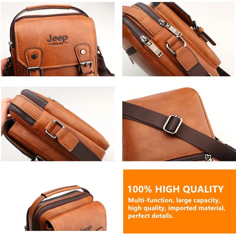 JEEP BULUO Multi-function Business Handbags Men New Man's Shoulder Bag Large Capacity Leather Messenger Bag Crossbody Big Brand - F.Market14:1931901-BLACK;200007763:201336100F.MarketChina MainlandJEEP BULUO Multi-function Business Handbags Men New Man's Shoulder Bag Large Capacity Leather Messenger Bag Crossbody Big BrandJEEP BULUO Multi-function Business Handbags Men New Man's Shoulder Bag Large Capacity Leather Messenger Bag Crossbody Big Brand
