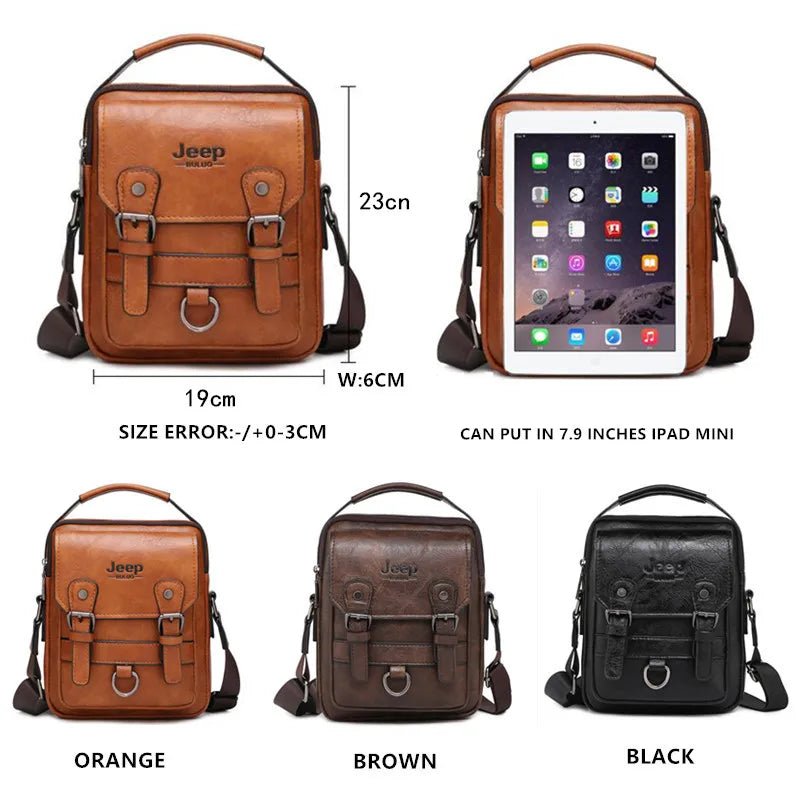 JEEP BULUO Multi-function Business Handbags Men New Man's Shoulder Bag Large Capacity Leather Messenger Bag Crossbody Big Brand - F.Market14:1931901-BLACK;200007763:201336100F.MarketChina MainlandJEEP BULUO Multi-function Business Handbags Men New Man's Shoulder Bag Large Capacity Leather Messenger Bag Crossbody Big BrandJEEP BULUO Multi-function Business Handbags Men New Man's Shoulder Bag Large Capacity Leather Messenger Bag Crossbody Big Brand