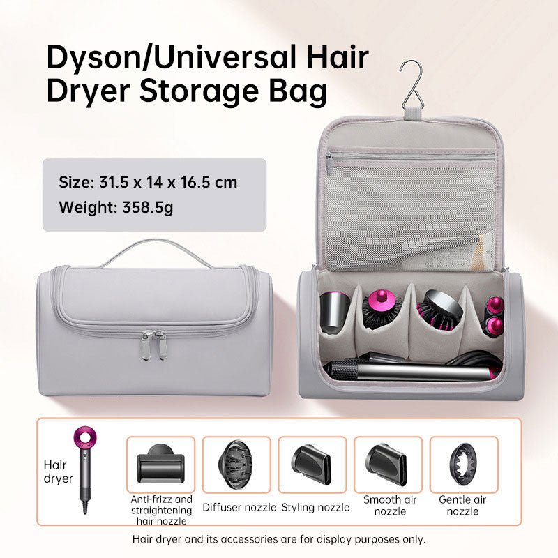 Large Capacity Hair Dryer Organizer Bag | PU Leather, Waterproof, Double-Layer & Non-Slip Interior for Travel, Salon & Home - F.MarketAB7E1B4C53AA4F3582B15A8617E1BC72eproloLarge Capacity Hair Dryer Organizer Bag | PU Leather, Waterproof, Double-Layer & Non-Slip Interior for Travel, Salon & HomeLarge Capacity Hair Dryer Organizer Bag | PU Leather, Waterproof, Double-Layer & Non-Slip Interior for Travel, Salon & Home