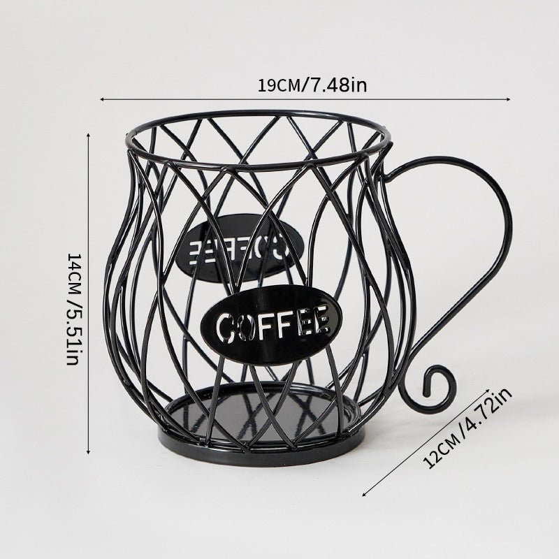 Large Capacity Metal Coffee Capsule Holder | Organizer & Dispenser for Nespresso, Keurig Capsules - F.MarketF9101ACEE2BC4811842495731DECC109eproloCLarge Capacity Metal Coffee Capsule Holder | Organizer & Dispenser for Nespresso, Keurig CapsulesLarge Capacity Metal Coffee Capsule Holder | Organizer & Dispenser for Nespresso, Keurig Capsules