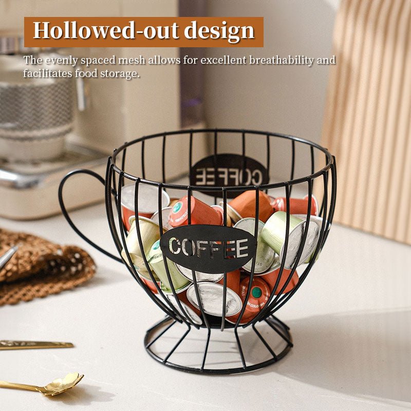 Large Capacity Metal Coffee Capsule Holder | Organizer & Dispenser for Nespresso, Keurig Capsules - F.Market3472F561226148EC9796DC93A6E56C3EeproloALarge Capacity Metal Coffee Capsule Holder | Organizer & Dispenser for Nespresso, Keurig CapsulesLarge Capacity Metal Coffee Capsule Holder | Organizer & Dispenser for Nespresso, Keurig Capsules