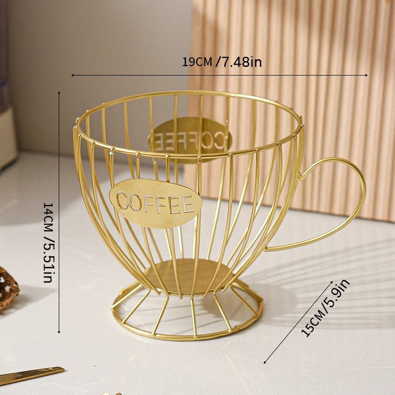 Large Capacity Metal Coffee Capsule Holder | Organizer & Dispenser for Nespresso, Keurig Capsules - F.Market3472F561226148EC9796DC93A6E56C3EeproloALarge Capacity Metal Coffee Capsule Holder | Organizer & Dispenser for Nespresso, Keurig CapsulesLarge Capacity Metal Coffee Capsule Holder | Organizer & Dispenser for Nespresso, Keurig Capsules