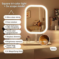 Large Square Rotating LED Makeup Mirror with Adjustable Lighting, 1~2PCS, Vanity Mirror for Girls Dormitory & Home Use - F.Market8A8ECA73D3284D8AA1886F2D7CFB7691eproloLarge Square Rotating LED Makeup Mirror with Adjustable Lighting, 1~2PCS, Vanity Mirror for Girls Dormitory & Home UseLarge Square Rotating LED Makeup Mirror with Adjustable Lighting, 1~2PCS, Vanity Mirror for Girls Dormitory & Home Use
