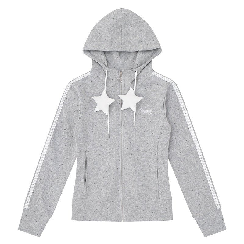 Light gray full star hooded white star jacket - F.Market7C366DD26A8A4B17A3EF1AAA0BCDC4B6eproloSLight gray full star hooded white star jacketLight gray full star hooded white star jacket