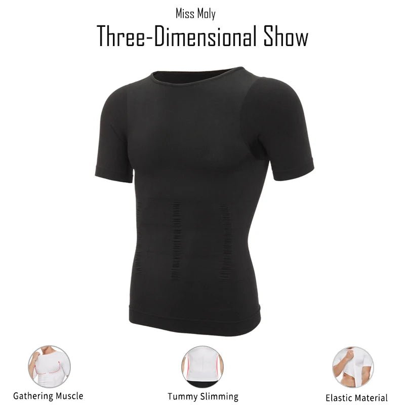 Men Slimming Body Shaper Belly Control Shapewear Man Shapers Modeling Underwear Waist Trainer Corrective Posture Vest Corset - F.Market14:193Black With Sleeve;200007763:201336100;5:361386Asian(M)US(S)F.MarketAsian(M)US(S)Men Slimming Body Shaper Belly Control Shapewear Man Shapers Modeling Underwear Waist Trainer Corrective Posture Vest CorsetMen Slimming Body Shaper Belly Control Shapewear Man Shapers Modeling Underwear Waist Trainer Corrective Posture Vest Corset