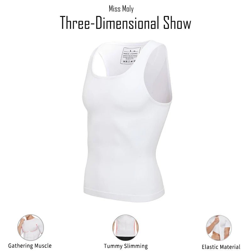 Men Slimming Body Shaper Belly Control Shapewear Man Shapers Modeling Underwear Waist Trainer Corrective Posture Vest Corset - F.Market14:365458White Sleeveless;200007763:201336100;5:361386Asian(M)US(S)F.MarketAsian(M)US(S)Men Slimming Body Shaper Belly Control Shapewear Man Shapers Modeling Underwear Waist Trainer Corrective Posture Vest CorsetMen Slimming Body Shaper Belly Control Shapewear Man Shapers Modeling Underwear Waist Trainer Corrective Posture Vest Corset