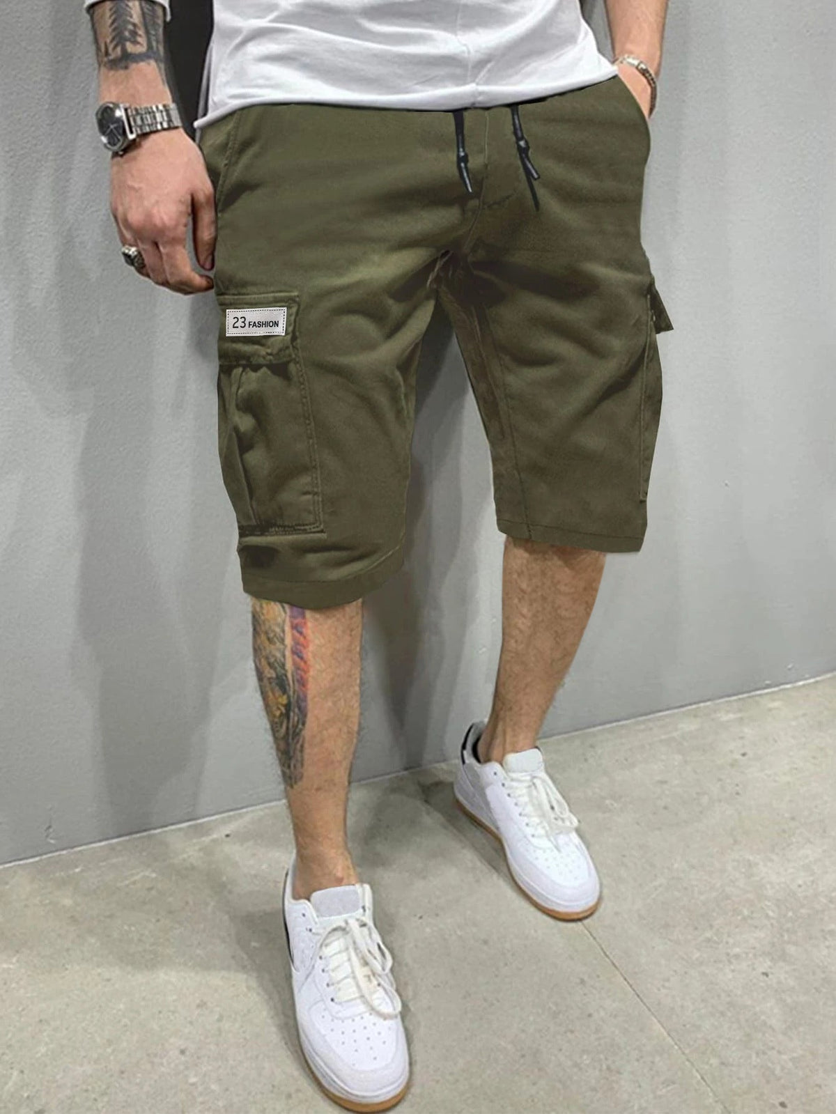 Men's Cargo Loose Straight-Leg Trendy Beach Mid-Length Pants - F.Market96CC146431AB4711A37B3DC65C2B28C7eproloSMen's Cargo Loose Straight-Leg Trendy Beach Mid-Length PantsMen's Cargo Loose Straight-Leg Trendy Beach Mid-Length Pants