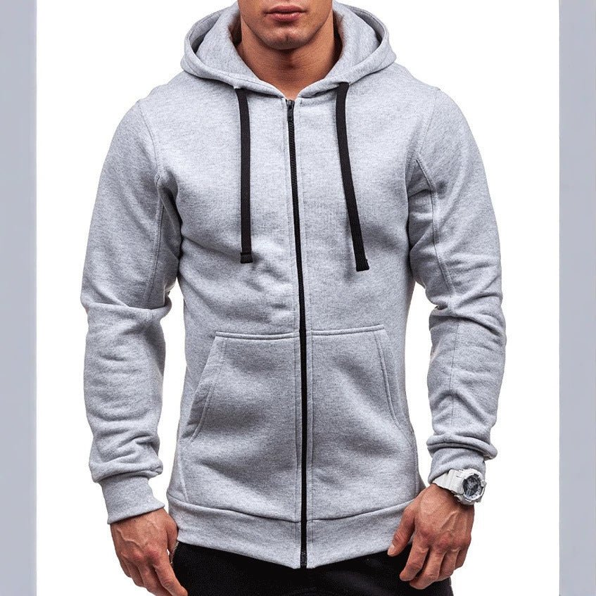 Men's Casual Solid Color Zip Up Hooded Sweatshirt Jacket - F.MarketBCCA138983AC4C71A644222EFA9B8FACeproloSMen's Casual Solid Color Zip Up Hooded Sweatshirt JacketMen's Casual Solid Color Zip Up Hooded Sweatshirt Jacket