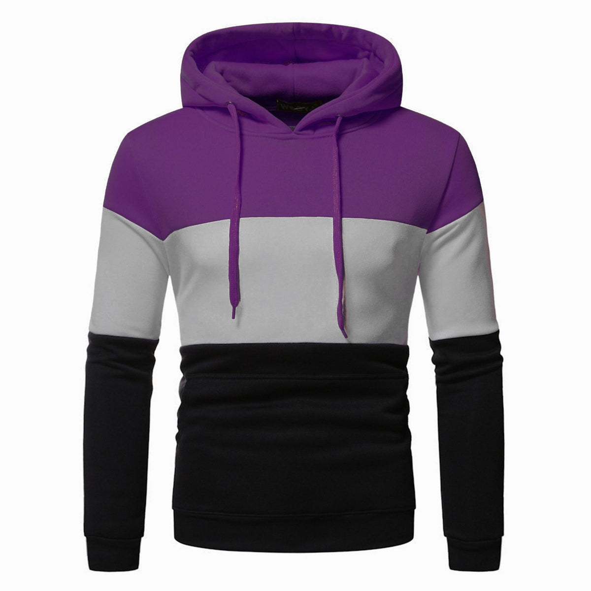 Men's Casual Three-Color Spliced Hoodie - F.MarketEF8854ED0FF24ADFB97D59AB9AB5C649eproloSMen's Casual Three-Color Spliced HoodieMen's Casual Three-Color Spliced Hoodie