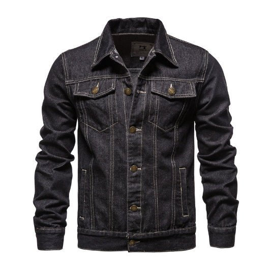 Men's Denim Jacket Style Oversized Front Coat - F.MarketE3020563E8E149DF9A54FB9CF9768564eproloMMen's Denim Jacket Style Oversized Front CoatMen's Denim Jacket Style Oversized Front Coat