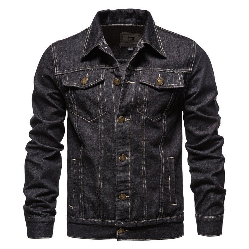 Men's Denim Jacket Style Oversized Front Coat - F.MarketE3020563E8E149DF9A54FB9CF9768564eproloMMen's Denim Jacket Style Oversized Front CoatMen's Denim Jacket Style Oversized Front Coat